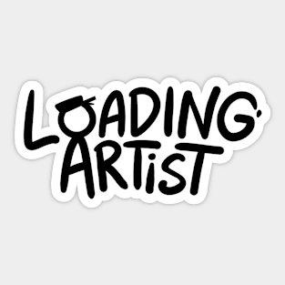 Loading Artist Logo (minimalist) Sticker